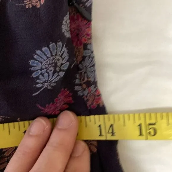 Free People Fit and Flare Mini Dress/Tunic Top Size 2 (J20) - Picture 7 of 15